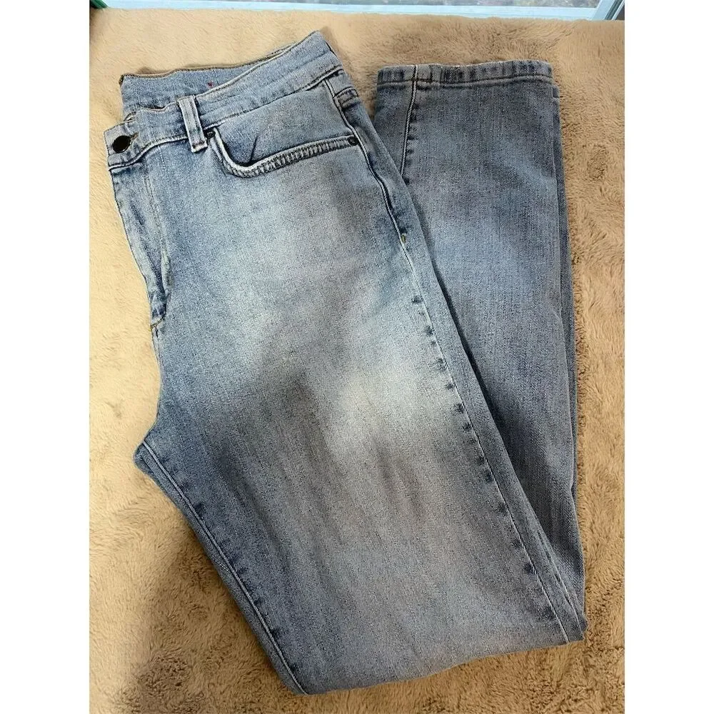 Marine Layer Men's Slim Jeans Blue Size 36x32 Light Wash Denim
